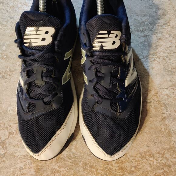 New Balance 4040 Shoes Mens 7.5 D Navy White Running Sneakers T4040NB3 - Picture 5 of 9